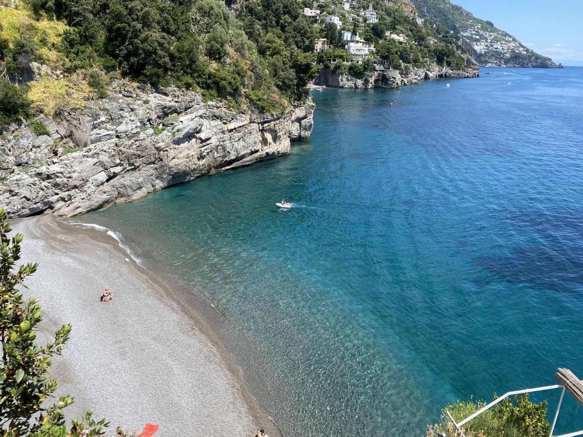Torre Sponda - Casa Angelica, Private Beach Positano Exteriér fotografie